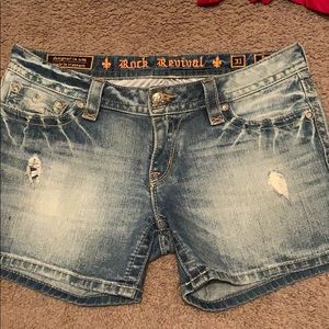 Rock revival shorts